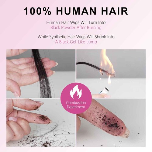 Smilenice 210% Density 13x6 Full Lace Frontal Wigs Human Hair 12A Body Wave Brazilian Virgin Human Hair Pre Plucked HD Transparent Lace Glueless Wigs Human Hair with Baby Hair 18 Inch