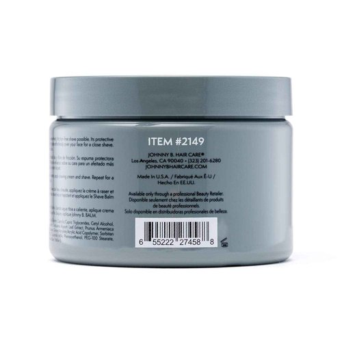 JOHNNY B. Premium Men's Shave Cream 12 oz.