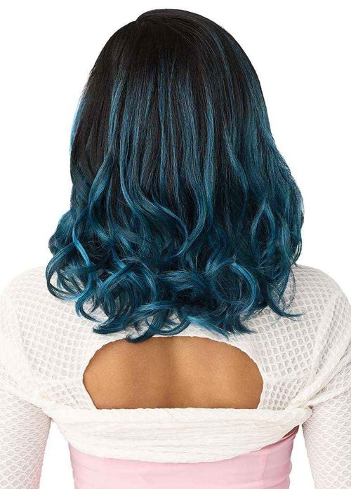 Outre Lace Front Wig - Perfect Hair Line - Swoop Series Y-Part 201 (DRST JADE BLUE)