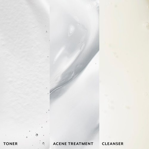 Bliss Clear Genius Trio: Clarifying Toner + Serum, Cleanser and Spot Treatment - Pore Purifying, Removed Excess Dirt & Oils - Clean, Cruelty-Free Skin Care