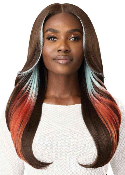 Outre Lace Front Wig - Melted Hairline - MH 110 (OFF BLACK 1B)