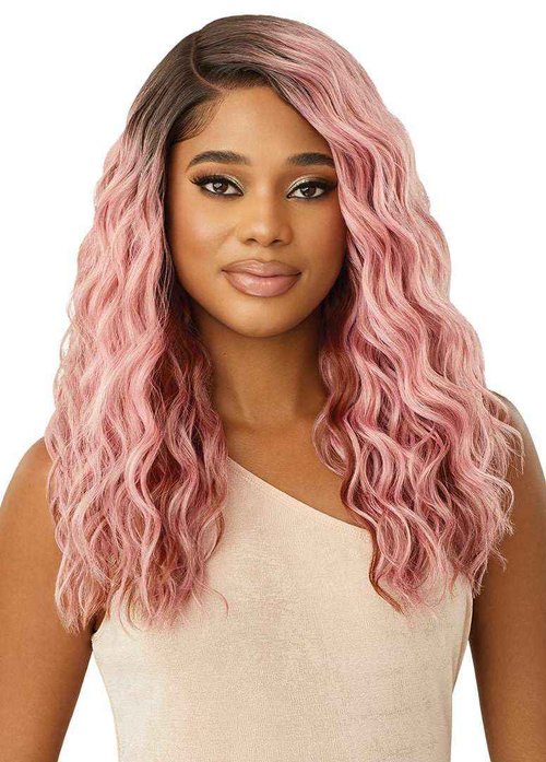 Outre Lace Front Wig - Melted Hairline - Caress (DR2/FROSTED ASH BLONDE)