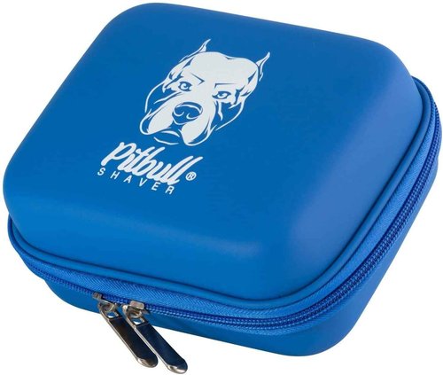 Skull Shaver Pitbull Silver PRO Along with Pitbull Travel Case and Platinum Rinse Stand Combo