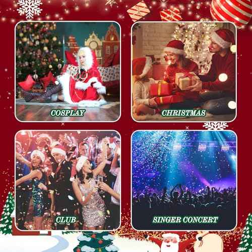 14 Colors Body Glitter,Face Glitter Makeup for Kids Women,Sparkly Chunky Hair Glitter for Eye Lip Nails,Mardi Gras Glitter Makeup Face Paint,Singer Concerts Disco Rave Festival Accessories-Christmas