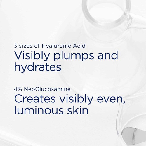 NEOSTRATA Hyaluronic Luminous Lift Daily Volumizing Gel Cream Moisturizer with Hyaluronic Acid and Neoglucosamine, Fragrance-free, Non-comedogenic, 50 g.