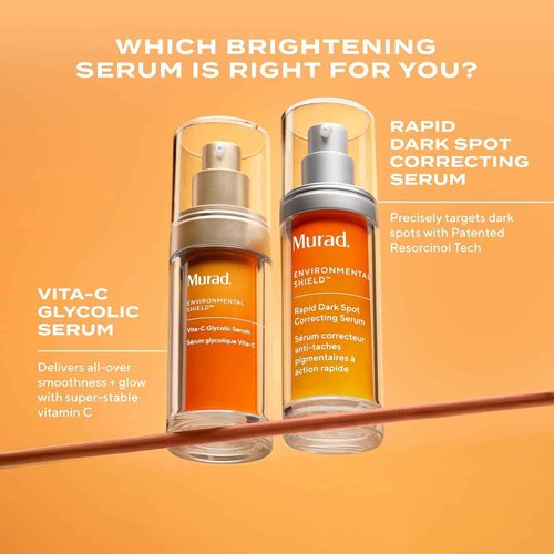 Murad Rapid Dark Spot Correcting Serum - Advanced Anti-Aging Formula with Patented Resorcinol Technology, Tranexamic and Glycolic Acids for Hyperpigmentation, Dark Spots and Dull Skin - 1 Fl Oz