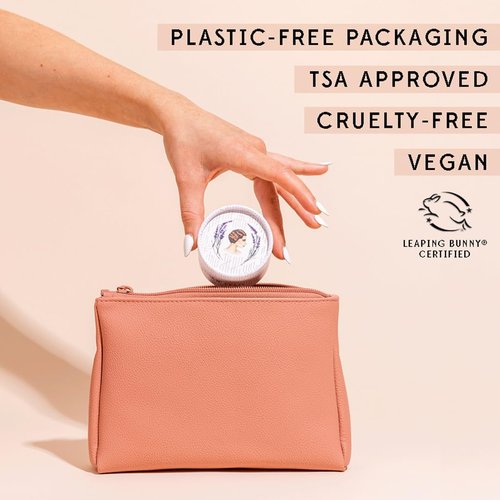 Madame Lemy Talc Powder Gift Set - Natural Deodorant & Body Powder – Aluminum Free, Vegan, Cruelty Free - Travel-Size Convenience with Puff Applicator | 4 Scents (Classic, 4 x 0.75 oz)