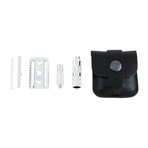 Merkur Razor Travel razor with 1 blade , 2.61x0.44x2.89 Inch (Pack of 1)