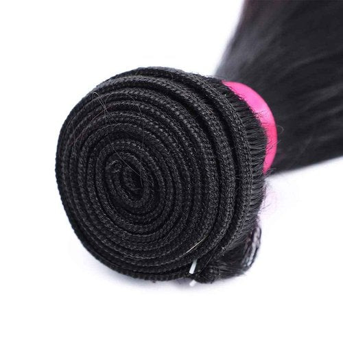 Ombre Human Hair Bundles 1b/4/27 Three Tone Brazilian Ombre Body Wave 3 Bundles 14 16 18inch 100% Unprocessed Virgin Human Hair Bundles Weaves Extensions for Women