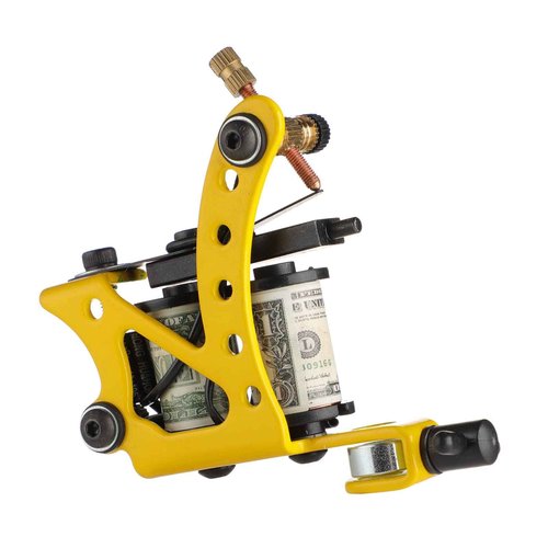 Solong Tattoo Complete Tattoo Kit 4 Pro Machine Guns 54 Inks Power Supply Foot Pedal Needles Grips Tips Carry Case TK453-US