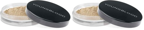 Youngblood Clean Luxury Cosmetics Natural Loose Mineral Foundation, Barely Beige | Loose Face Powder Foundation Mineral Illuminating Full Coverage Oil Control Matte Lasting | Vegan, Cruelty Free