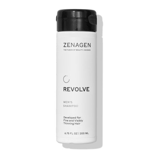 ZENAGEN Revolve Men's Thickening Shampoo | Supports Appearance of Fuller, Healthier-Looking Hair, Developed for Fine & Visibly Thinning Hair, Plant-Based, 5-Minute Treatment, 200 mL / 6.75 oz