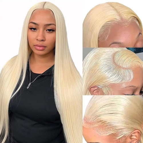 ZyBeidi 22 Inch 613 frontal wig human hair For Black Women 13x6 Lace Front Wigs Human Hiar 180 Density Honey Blonde Wigs Human Hair