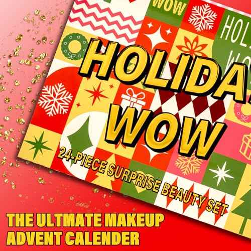 Makeup Advent Calendar 2025 Teens Girls-24 Individually Boxed, Makeup & Cosmetic Surprises For Christmas Holiday Gifting for Women Full Make up Kit