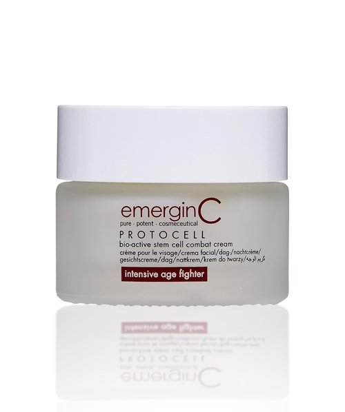 emergin C Protocell Anti-Aging Face Cream - Bio-Active Plant Stem Cell Moisturizer with Hyaluronic Acid - Combats Visible Signs of Aging, Fine Lines + Wrinkles (1.7 oz, 50 ml)