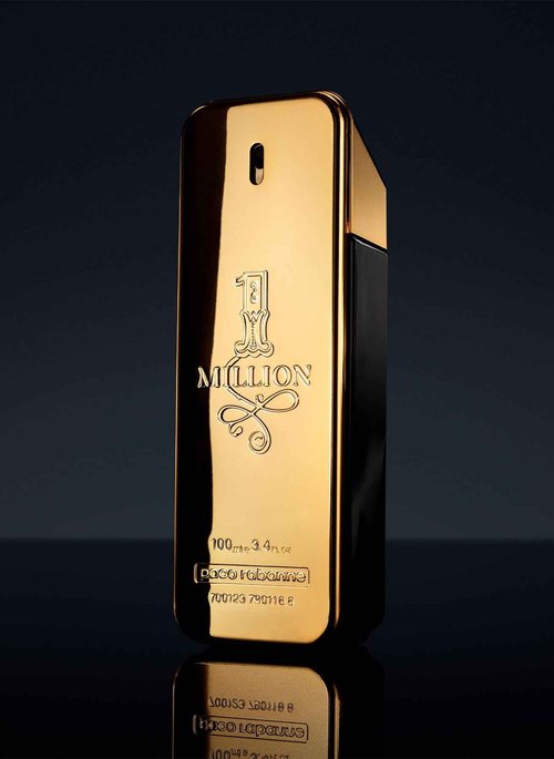 Paco Rabanne 1 Million Eau de Toilette for Men - 3.4 oz
