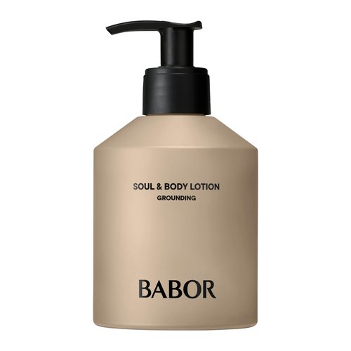 BABOR Soul & Body Lotion Grounding, Fast-Absorbing Lotion with Vitamin F & Shea Butter for Nourished, Firm, Supple Skin, 8.45 fl oz