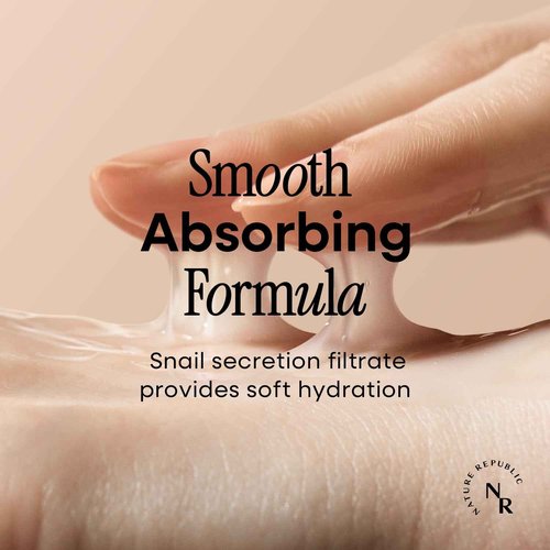 Nature Republic Snail Mucin Toner Emulsion Cream Set - Korean Skincare, Hydrating with Niacinamide, Face Moisturizer, Moisturizing Skin Care, Glow, Mucus