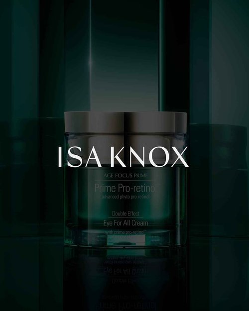 Isa Knox AGE FOCUS Prime Double Effect Eye For All Cream Set (3.4fl oz) - Korean Skincare Set, Lightweight Rich Eye Cream, Toner, Emulsion by LG Beauty. Daytime Retinol.