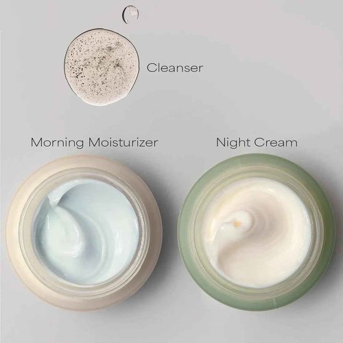 EarthsCure 3 Step Anti-Aging Routine - Simple Routine for Wrinkles, Dark Spots, and Smoother Skin. Contains Ocean Minerals, Nano Peptides & Vegan Retinol. Sensitive Skin Safe.