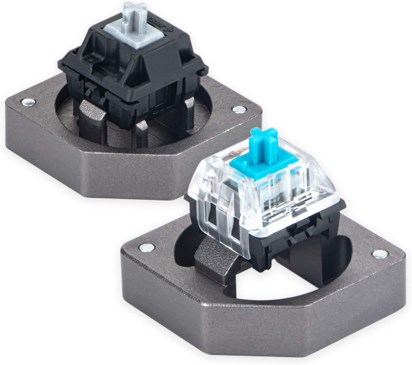 Aluminum Alloy Switch Opener with Keycap Puller for Cherry MX Switches – Orange