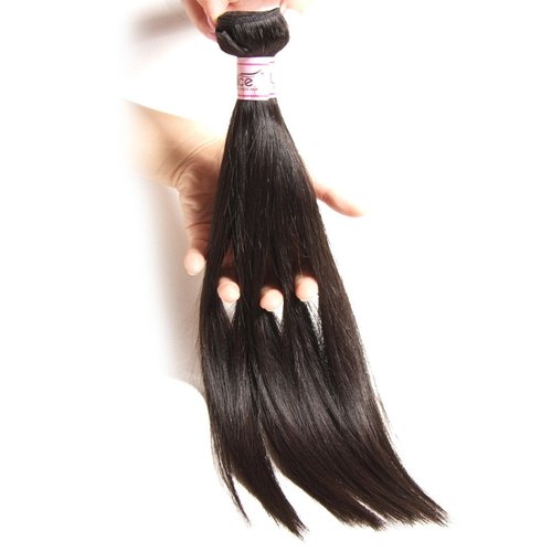 Unice Hair 10a Malaysian Straight Hair 1 Bundle Virgin Unprocessed Human Hair Weft Extensions Natural Color (20 inch)
