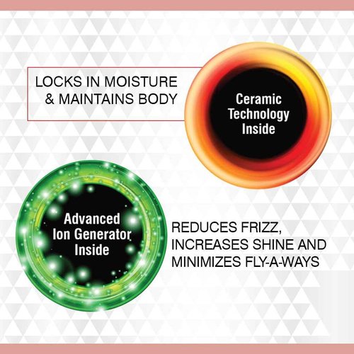 CHI Volumizer 4-in-1 Blowout Brush, Hair Dryer for Smooth, Silky & Shiny Hair, Four Interchangeable Attachments for Versatile Styling, Rose Gold