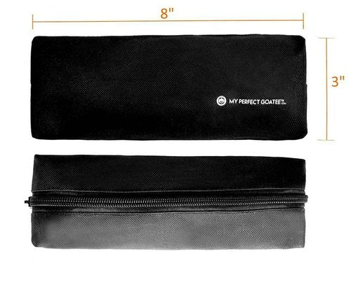 My Perfect Goatee®️ 13-in-1 Mens Grooming Kit - LED Display Beard Trimming Kit with Travel Bag, Charging Stand, & More - Waterproof, Cordless Electric Trimmer for Nose, Body, & More – Ideal Gift Set