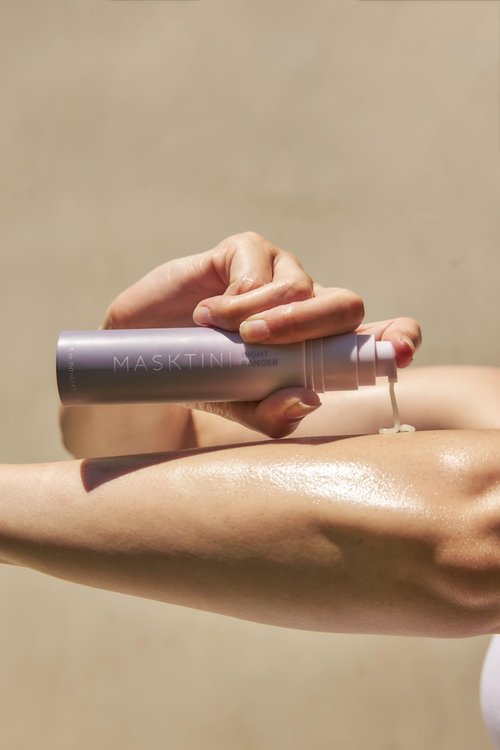 Masktini Night Ranger Overnight Renewal Mask, 1.7 oz - AHA and Vitamin C Face Mask - Exfoliating, Renewing Face Mask - For Dry, Dull Skin