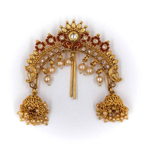 juda pin Hair accessories Indian bollywood style hair accessories gajra/veni