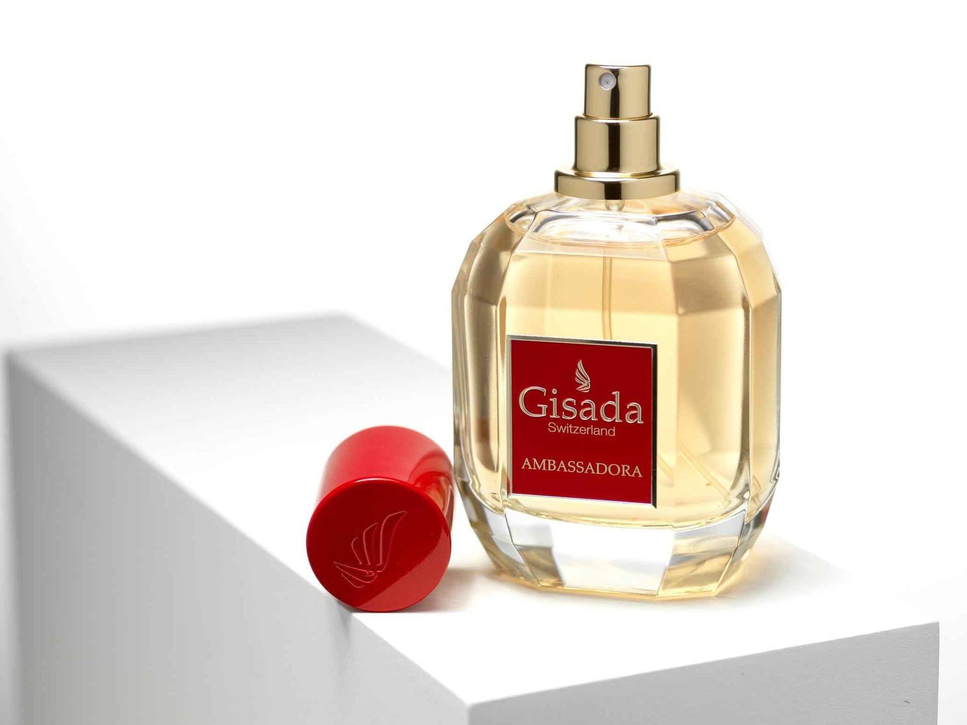 Gisada Ambassadora Women's Perfume - Perfumes for Women with Oriental, Sweet, Floral, Warm Fragrance - Daily Wear Women's Cologne with Juicy, Fruity, Spicy Scent - Made in Switzerland - 1.7 fl. oz.