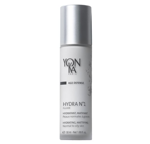 YON-KA AGE DEFENSE HYDRA NO. 1 FLUIDE Hydratante, Reparatrice Fluid (1.7 Ounce / 50 Milliliter) - Non-Greasy Hydrating Fluid Designed For Oily Skin Types