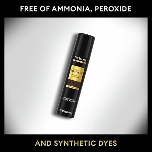 TRESemm? Temporary Hair Color Root Touch-Up Dark Brown Ammonia-free, Peroxide-free Root Cover Up Spray 2.5 Fl Oz