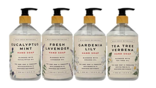 Home + Body Wild Grove Botanicals Hand Soap 16 fl oz (4 pack)