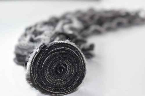 Condescension Bundles Human Hair 16 18 20" inch Jerry Curly Human Hair Bundles Highlight Grey Unprocessed Quick Weave Hair for Black Women