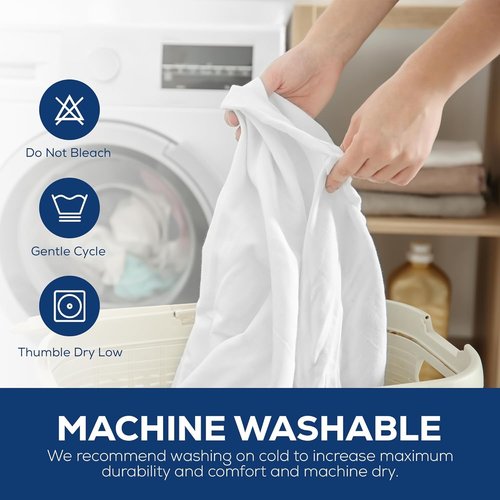 Linteum Textile Twin Long Flat Sheet – 66x115 in, 250 Thread Count Polycotton, Soft & Durable White Top Sheet, Wrinkle-Resistant, Ideal for Dorm, Hotel, Spa & Hospital [6 Pack]