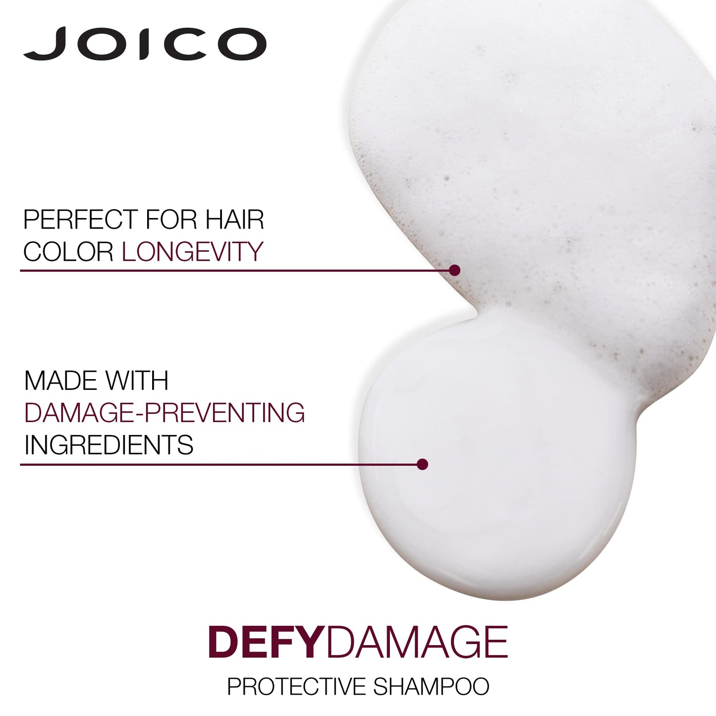 Joico Defy Damage Protective Shampoo & Conditioner Set | Preserve Hair Color | For Bond Strengthening & Color Longevity