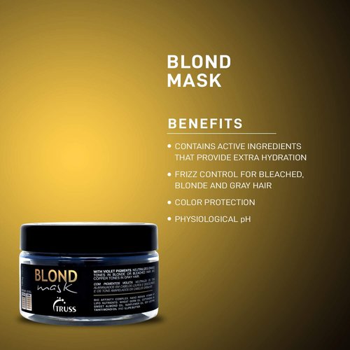 TRUSS Blond Mask Bundle with Blond Conditioner with Violet Pigment