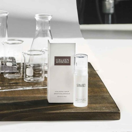 COLLEEN ROTHSCHILD Hyaluronic Serum | Instant and Long-Term Hydration | Hyaluronic Acid & Niacinamide | Plump, Smooth, and Brighten | For All Skin Types (1 fl oz)