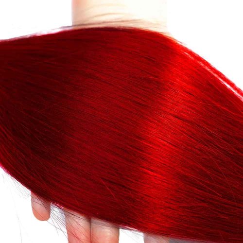 Condescension Brazilian Red Human Hair Bundles 26 28 30 Inch Straight 3 Bundles Human Hair 100% Unprocessed Remy Brazilian Virgin Weave Hair Red for Women