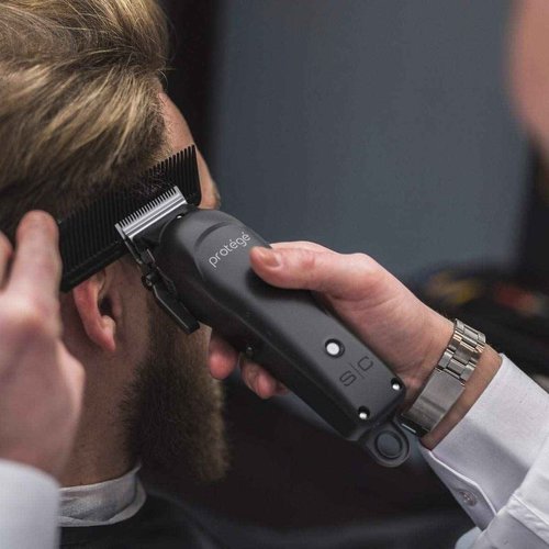 Stylecraft Protégé Cordless Hair Clipper Super Charged Motor, Matte Metallic Black