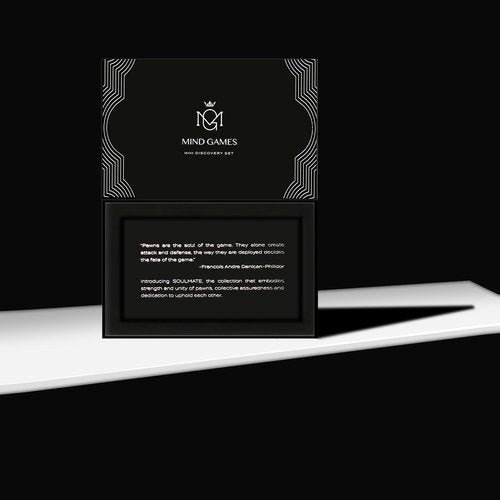 MIND GAMES 10 Piece Sample Discovery Set - Mini Perfume kit for Women & Men - Luxury Fragrance kit for Gifts - Sample of Designer Perfume - Soulmate Collection