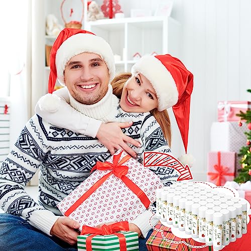 50 Pcs Christian Lip Balm Bulk Scripture Bible Verses Lip Balm Christian Gifts for Women Faith Religious Church Party Favor Inspirational Gift for Coworker Staff Employee(Fresh)