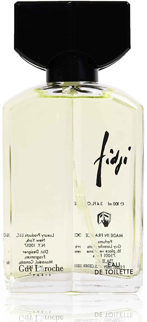Guy Laroche Fidji, Iconic Designer Fragrance, Eau de Toilette for Women, Long Lasting Women Perfume, Day and Evening Aromatic Scent, 3.4 Fl. Oz.