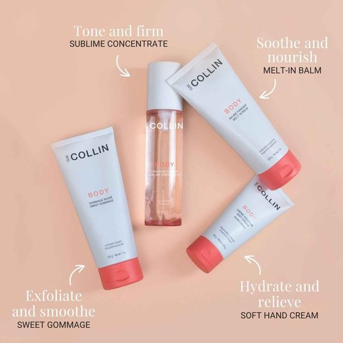 G.M. COLLIN Sublime Concentrate | Moisturizing Body Oil with Cocoa, Jojoba, and Vitamin E for Dry Skin