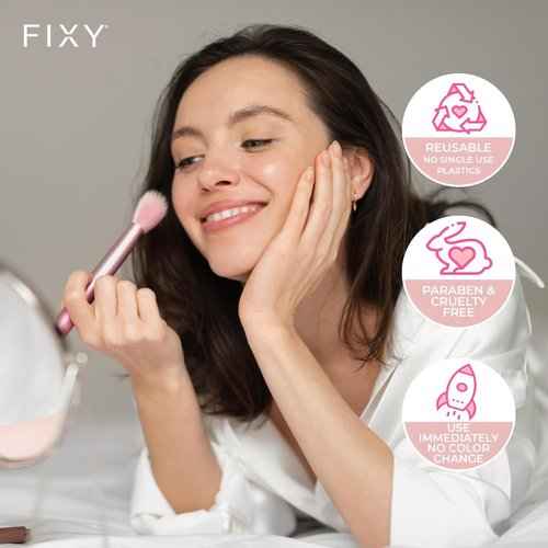 FIXY Repair Kit Repressing tool for Eyeshadow, Blush, & Highligher + Ultimate Refill with 30 pans and FIXY Binder