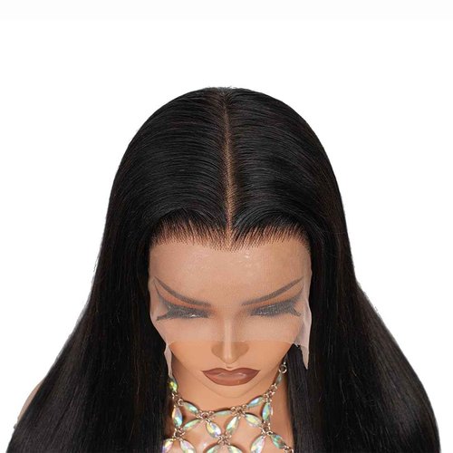 ZCORGDHAIR Straight Lace Front Wigs Human Hair 13x6 HD Transparent Lace Front Human Hair Wigs Human Hair Wig Glueless Wigs Human Hair Pre Plucked Pre Cut Straight Lace Front Wigs (30in)