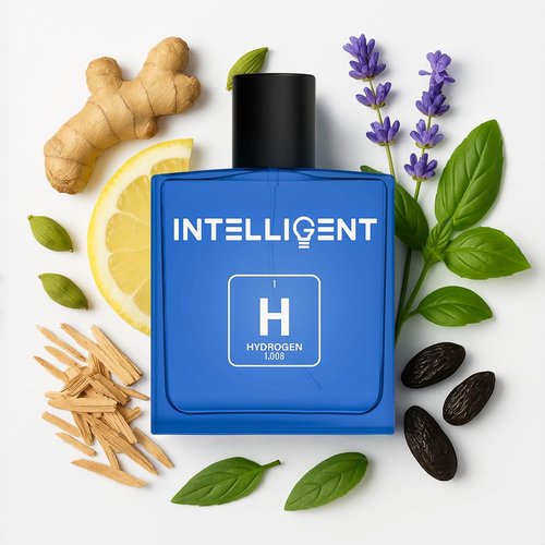 Intelligent Hydrogen Eau de Parfum | Cologne for Men | Fresh, Playful, and Elegant | 3.4 Fl Oz (100 mL)