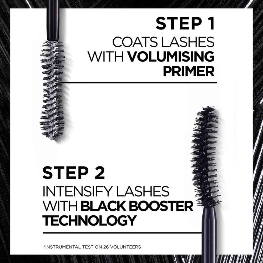2 x L'Oreal Paris Pro XXL Volume 2 Step Mascara Mascara - Black