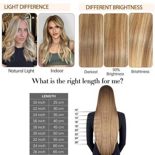 Belaved Highlight Ombre Lace Front Wigs Human Hair Medium Brown Mix Blonde 13x6 Long Straight Balayage 180% Density HD Wig for Women Pre Plucked With Baby Hair 8B60A 18 Inch